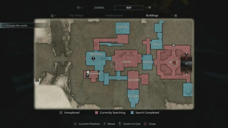 Tous les emplacements et récompenses du labyrinthe et de la balle dans Resident Evil Village