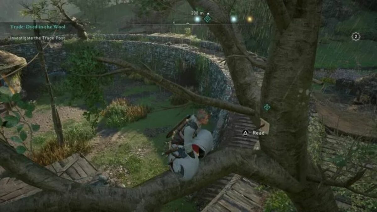 AC Valhalla Dyed in the Wool Unlocking Drumlish Trade Post