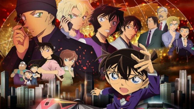 Detective Conan: The Scarlet Bullet enthüllt DVD & BluRay mit aufregendem Merch