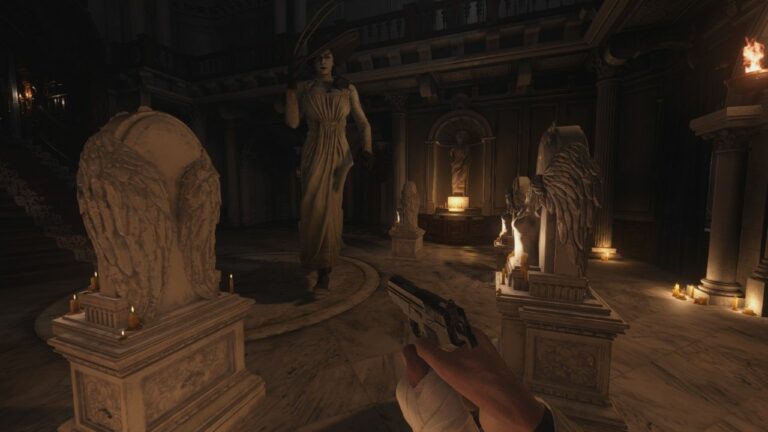 New Mod Makes RE Village’s Giant Vampiress Lady Dimitrescu Even Taller