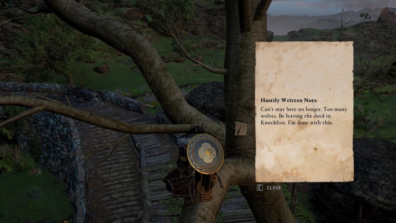 AC Valhalla Dyed in the Wool Unlocking Drumlish Trade Post