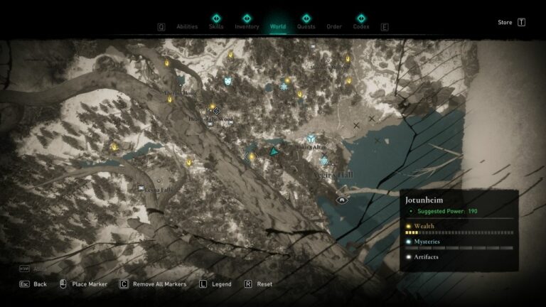 Guía de Assassin's Creed Valhalla: todas las riquezas y misterios de Jotunheim