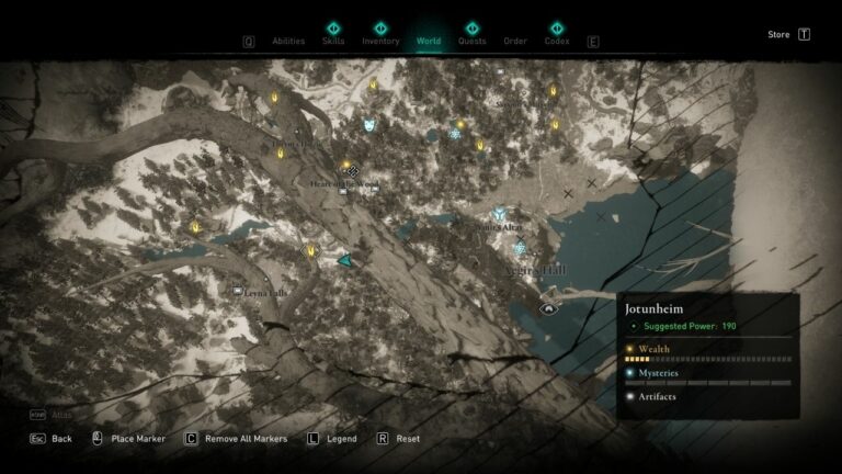 Guía de Assassin's Creed Valhalla: todas las riquezas y misterios de Jotunheim