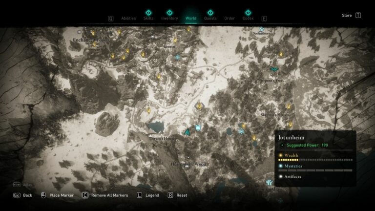 アサシン クリード ヴァル​​ハラ ガイド: ヨトゥンヘイムのすべての富と謎