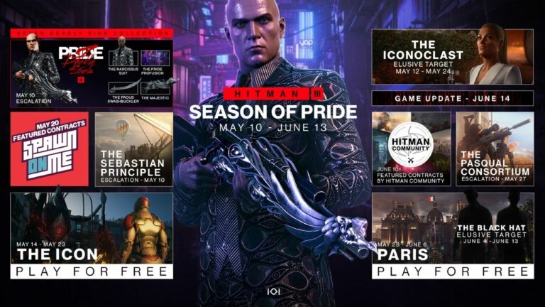 IO Interactive Unveils New Content for Hitman 3’s Season of Pride