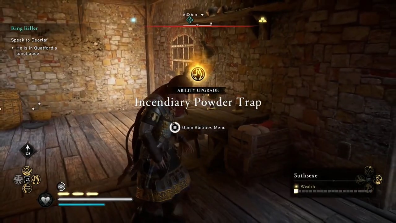 How to Find Incendiary Powder Trap Ability in AC Valhalla?