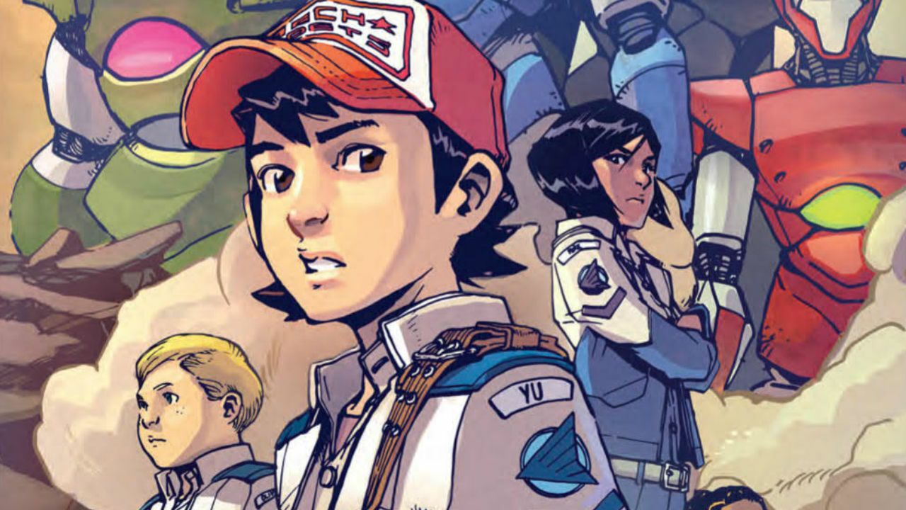 Mech Cadets, A Underdog Mecha Comics, recebe anime da Netflix! cobrir
