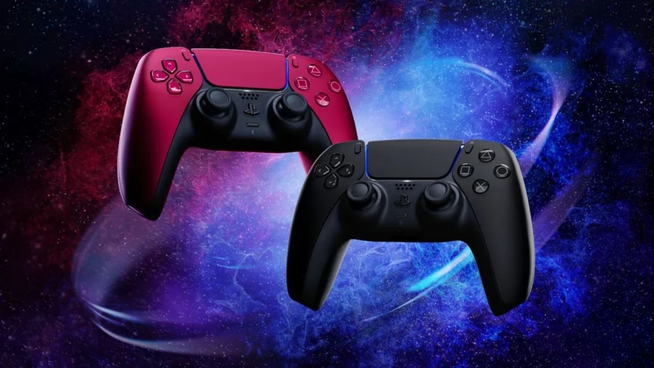 Sony Announces New Midnight Black and Cosmic Red DualSense Controllers cover