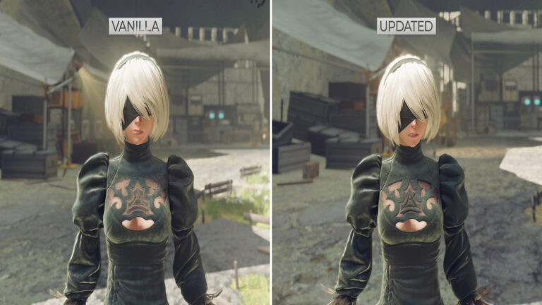 Newest Nier: Automata Texture Pack Has Over 300 Textures