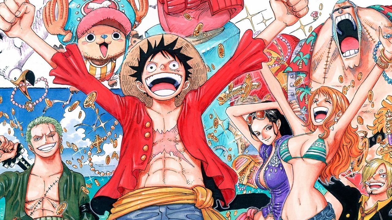 25 Merchandise One Piece Teratas di sampul Amazon.com (AS).