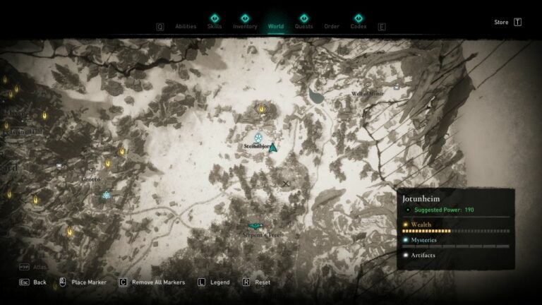 アサシン クリード ヴァル​​ハラ ガイド: ヨトゥンヘイムのすべての富と謎