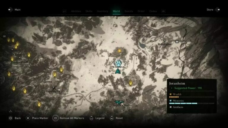 Guía de Assassin's Creed Valhalla: todas las riquezas y misterios de Jotunheim