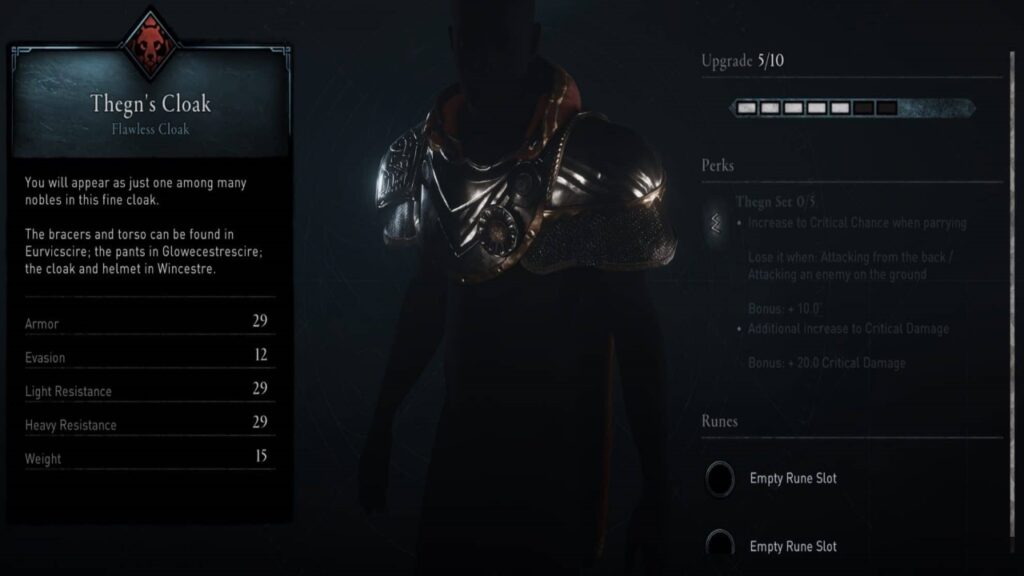 Best Bear Armor Set in AC Valhalla Stats & Perks Guide