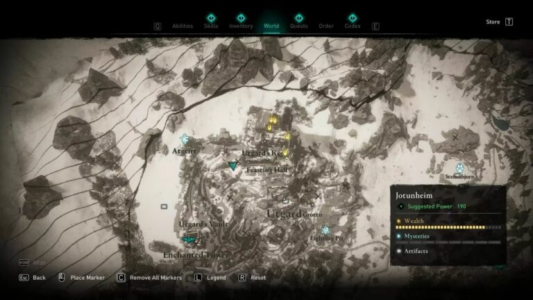 アサシン クリード ヴァル​​ハラ ガイド: ヨトゥンヘイムのすべての富と謎