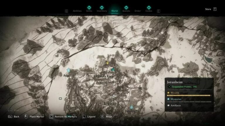 アサシン クリード ヴァル​​ハラ ガイド: ヨトゥンヘイムのすべての富と謎