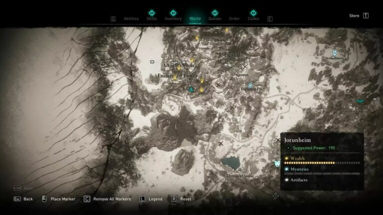 アサシン クリード ヴァル​​ハラ ガイド: ヨトゥンヘイムのすべての富と謎