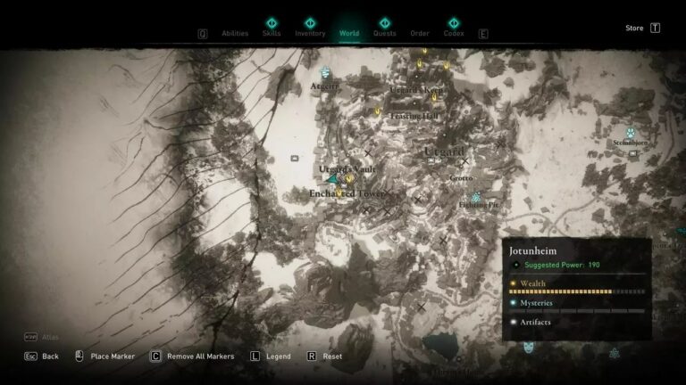 Guía de Assassin's Creed Valhalla: todas las riquezas y misterios de Jotunheim