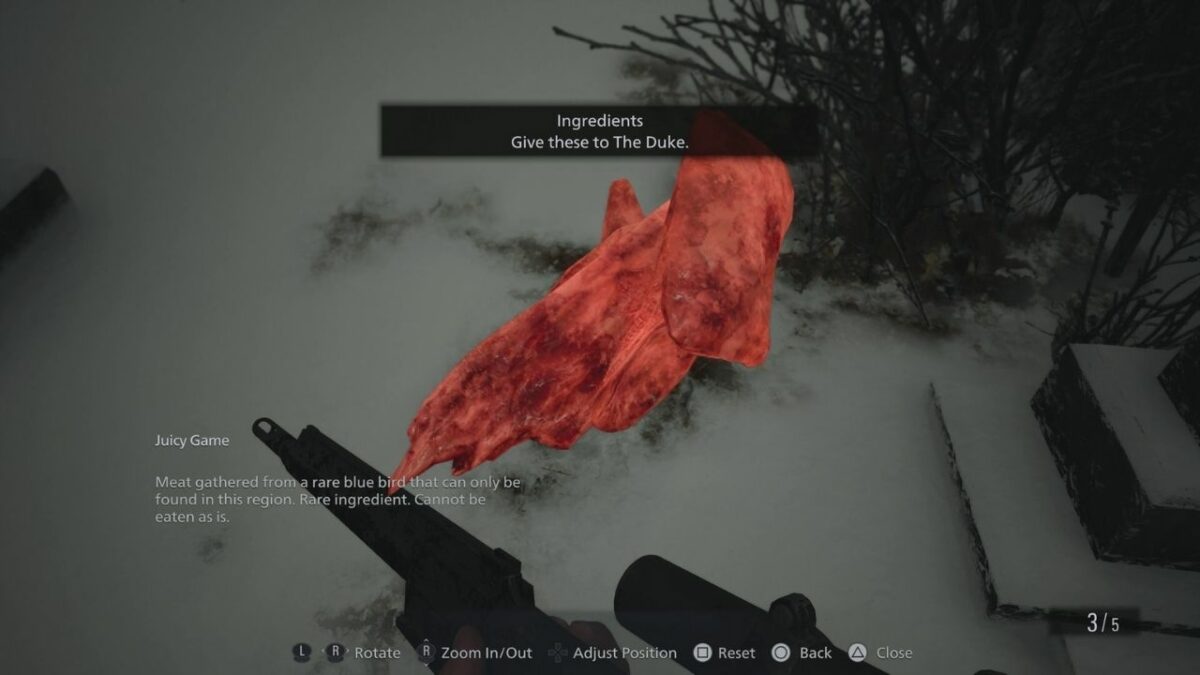 Location & Recipe Guide for Juicy Game Meat in Resident Evil Village