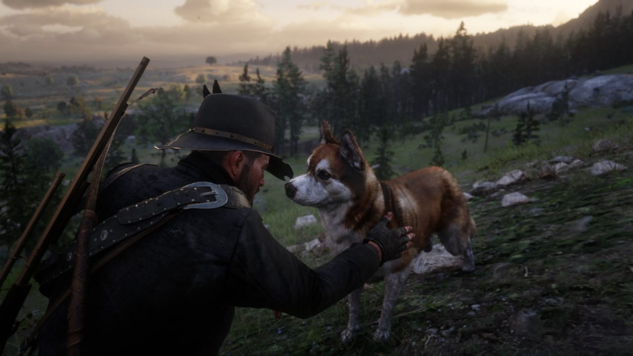 Novo mod permite que você tenha um cachorro na capa de Red Dead Redemption 2