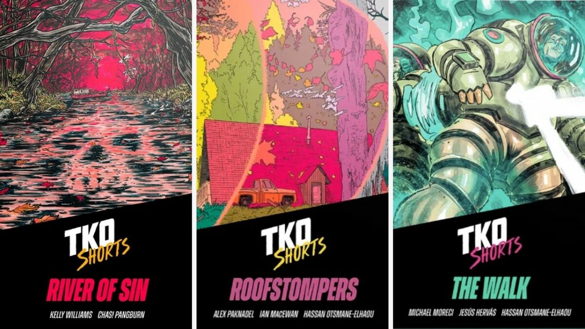 Get New TKO Shorts Single-Issue Comic Releases For June
