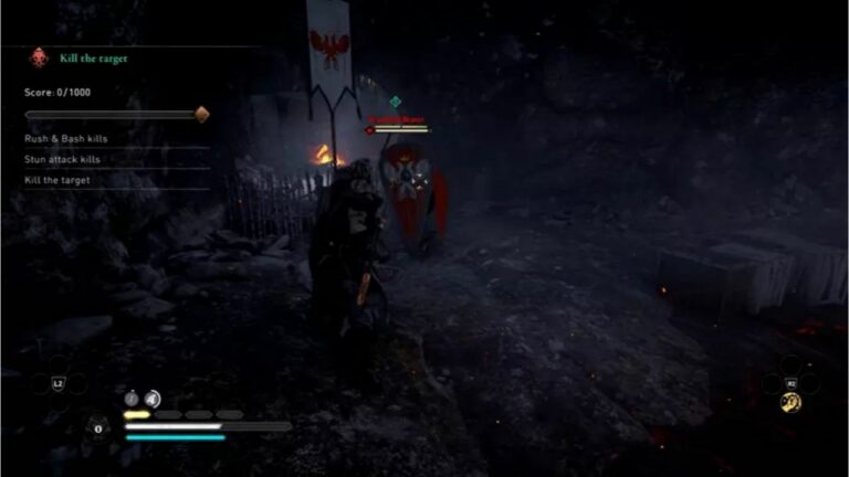 Odin Mine Hideout: Bear Challenge Mastery & Perform Stun Kills