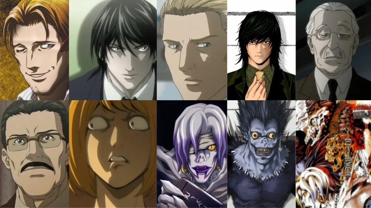 WHO ARE THE 10 STRONGEST CHARACTERS IN DEATH NOTE?