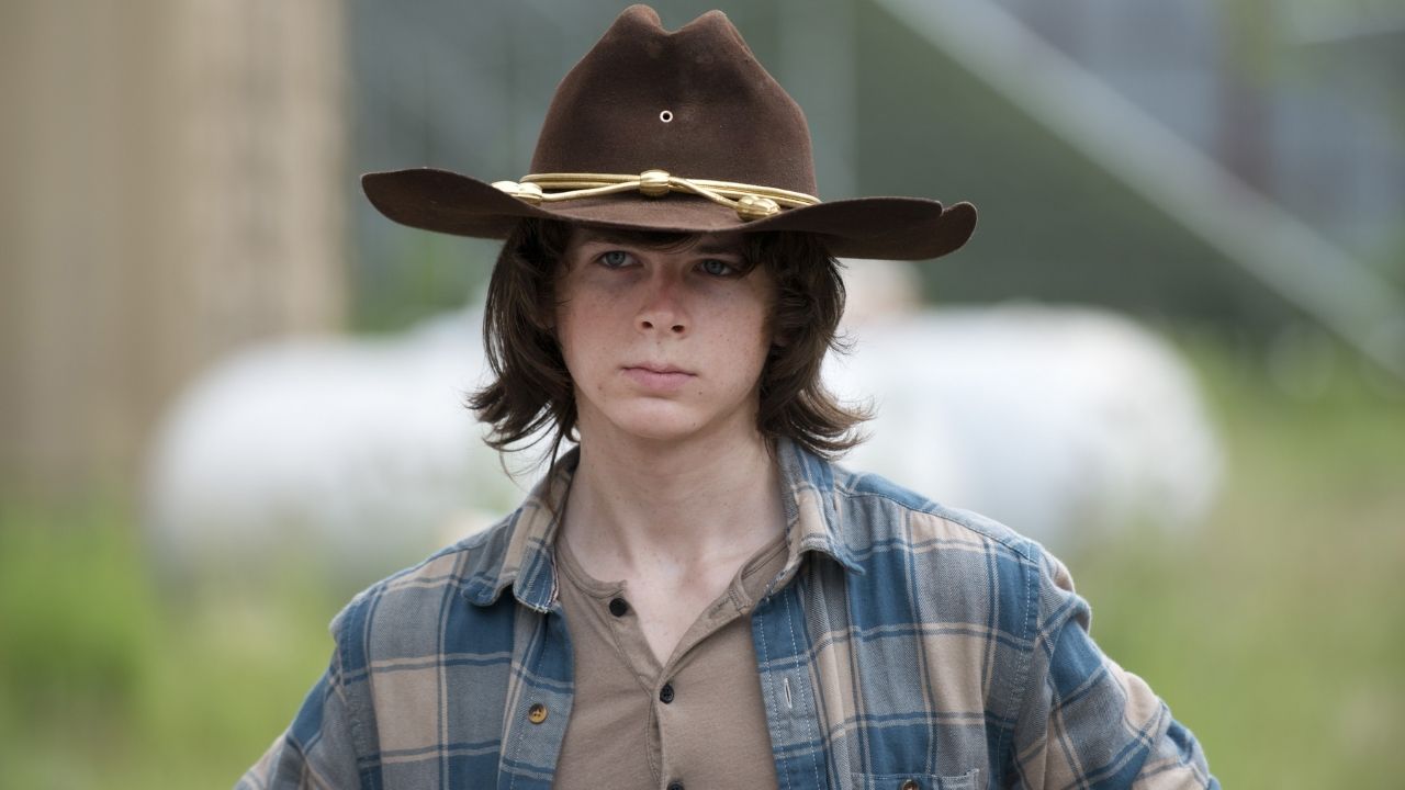 Carl morre em The Walking Dead? cobrir