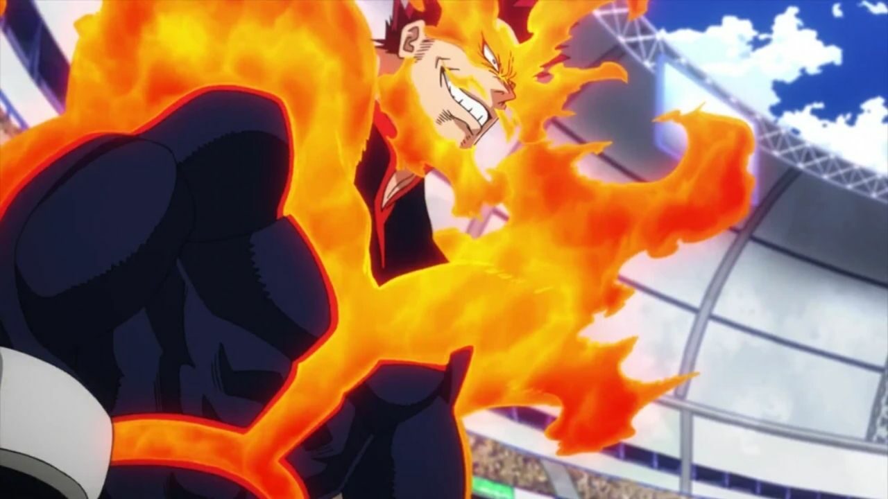 MHA One-Shot About Endeavor Set to Debut Before World Heroes Mission Movie cover