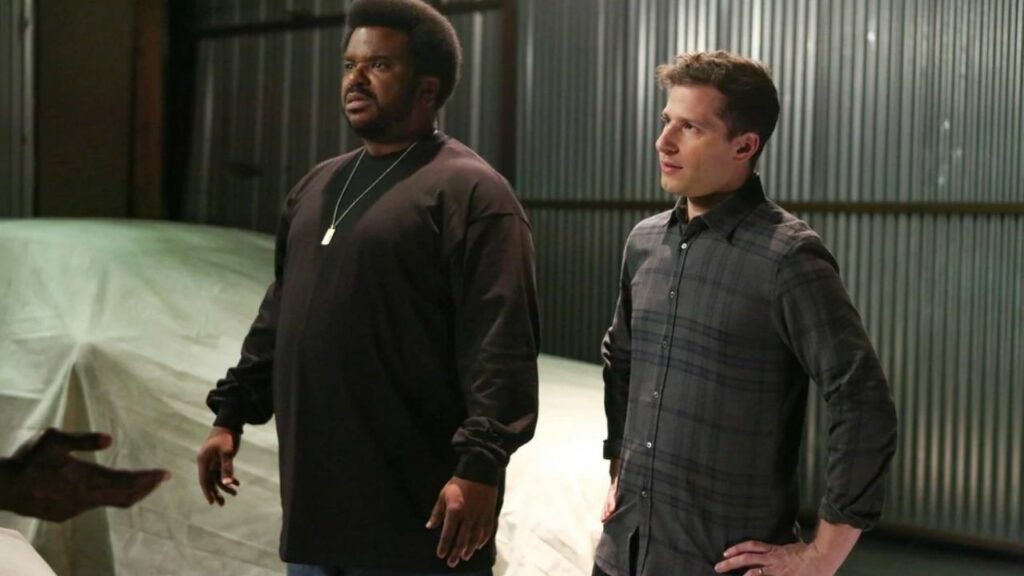 Does Jake ever catch Doug Judy in Brooklyn NineNine?