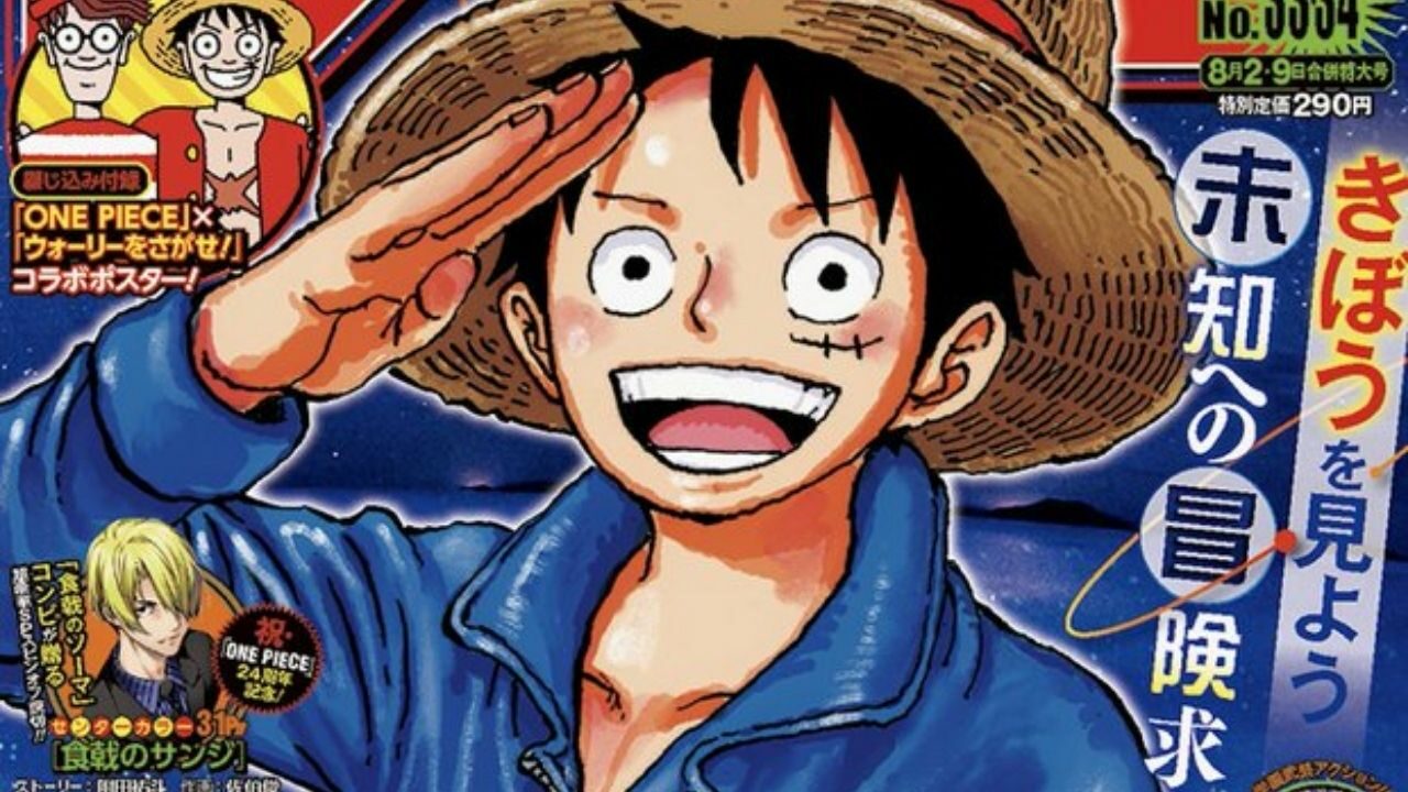 Luffy Goes to Space with The JAXA X One Piece Collab! New Cover Revealed cover