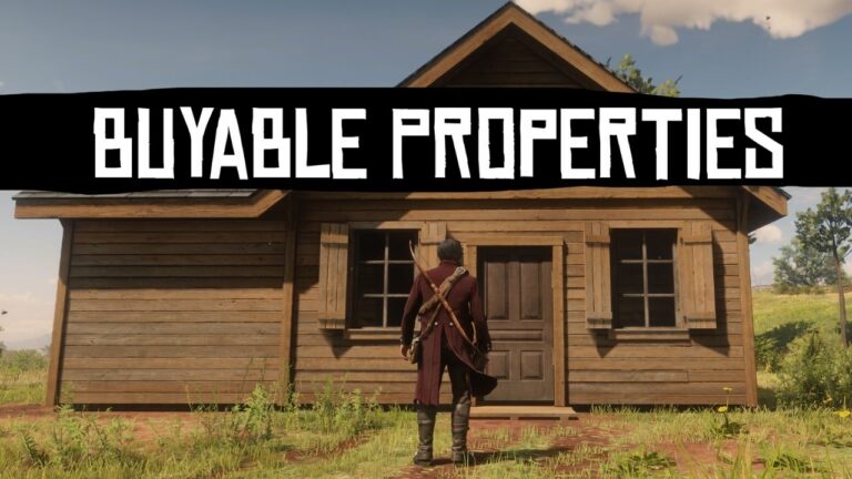 Mod Allows For Property Purchase in Red Dead Redemption 2