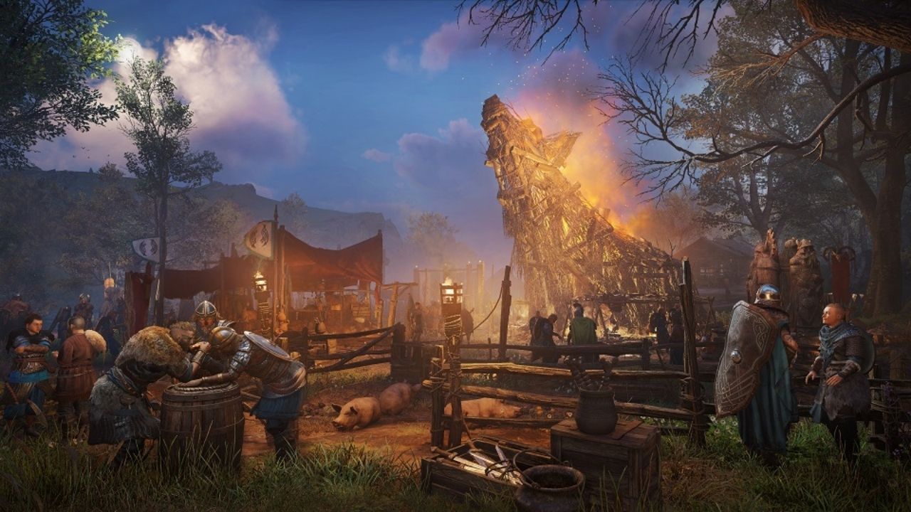 AC Valhalla Gets Sigrblot Festival and New One-Handed Sword cover