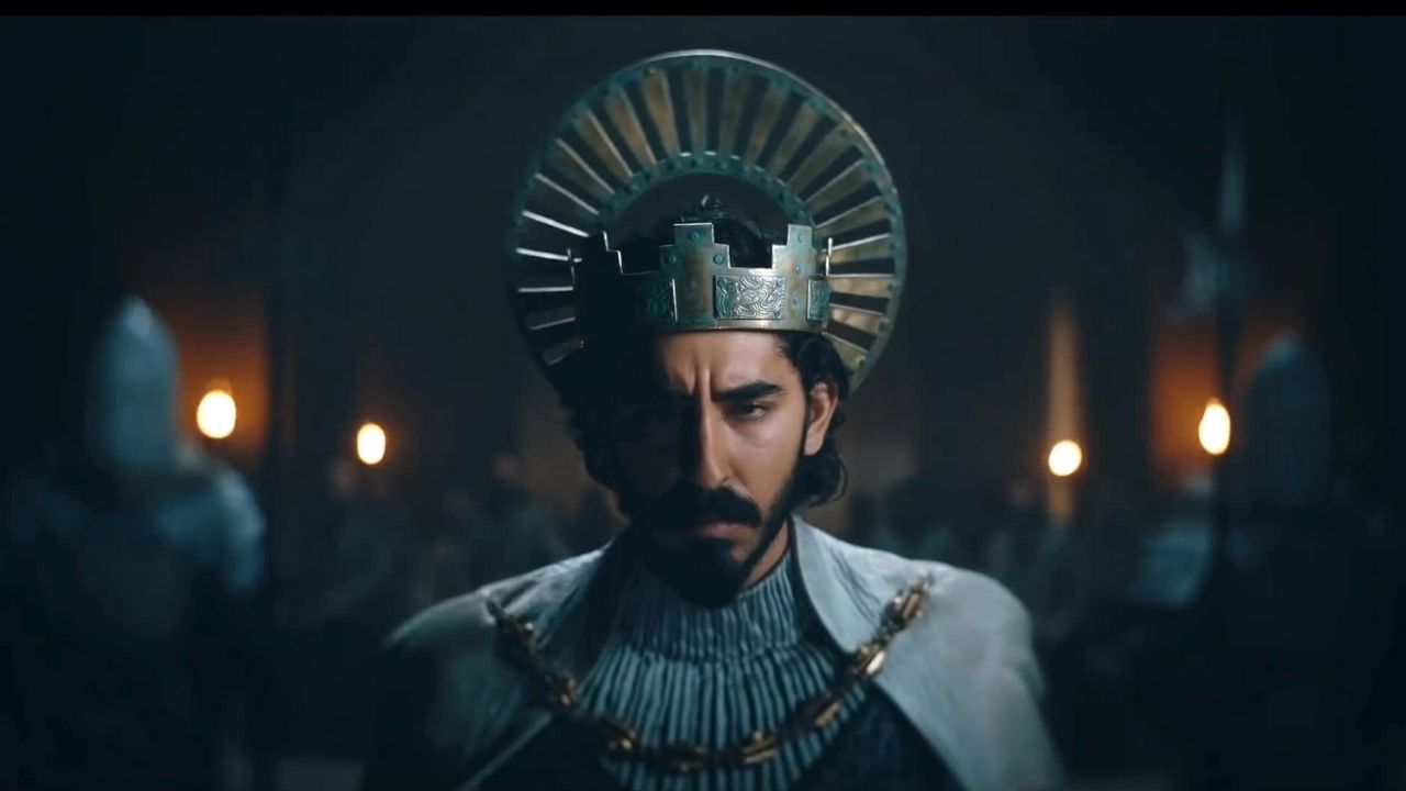 Exclusive Clip Shows Green Knight Arrive At King Arthur’s Round Table cover