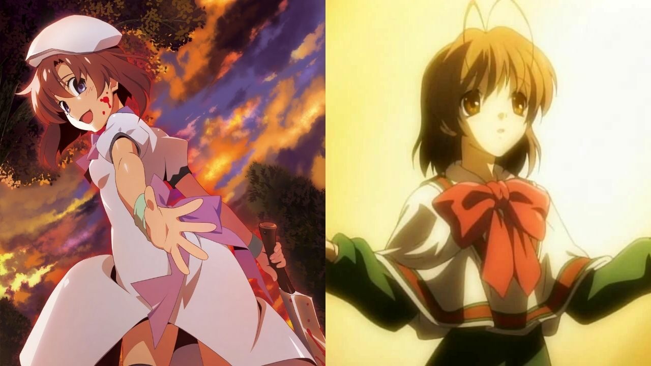 Las populares novelas visuales Higurashi y Clannad anuncian una portada de colaboración épica