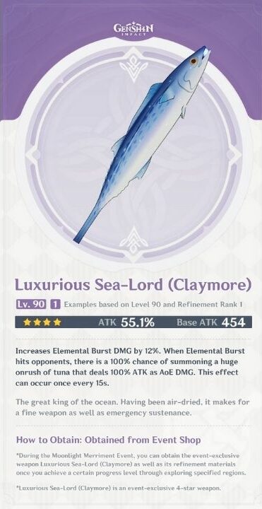 Slapping Enemy With A Fish?!-Genshin Impact Reveals 2.1 Update Weapons