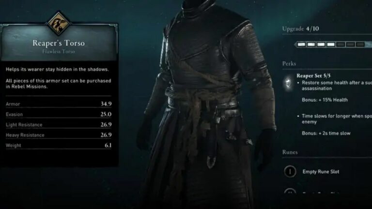 AC Valhalla Siege of Paris: Reaper Armor Set と Infamy Rank Guide を入手