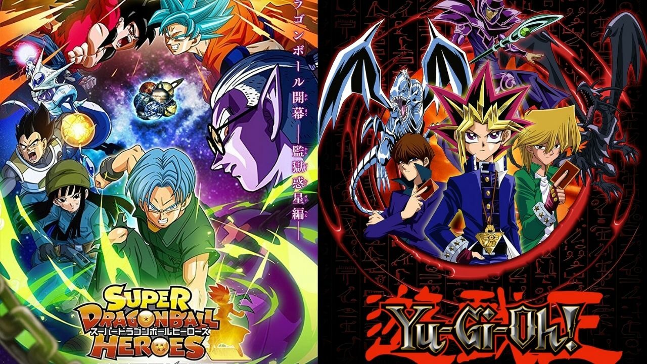 Saikyō Jump veröffentlicht neue Super Dragon Ball Heroes und Yu-Gi-Oh! Titeleinband