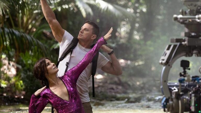 Channing Tatum Tries to Rescue Sandra Bullock in Romcom The Lost City