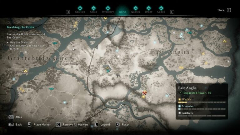 Assassin's Creed Valhalla: The Ash-Spear Order Member Clues & Locations