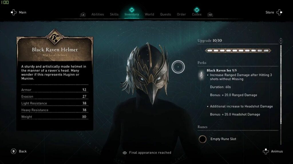 How to Get the Black Raven Armor Set in AC Valhalla?