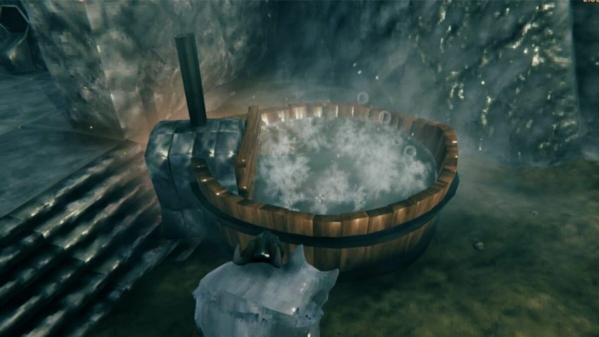 How to Craft and Use the Hot Tub in Valheim?