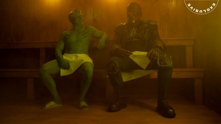 Robotman Hangs Out With Garguax in New Doom Patrol Promo Image