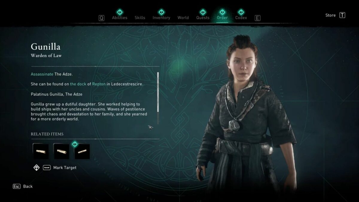 AC Valhalla Assassinating The Adze Map Location and Clues