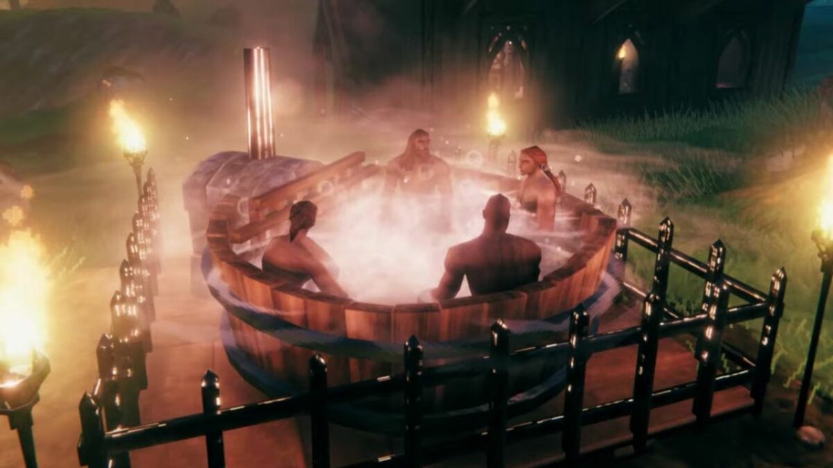Valheim Guide: Craft and Relax in a Hot Tub With Your Fellow Vikings!