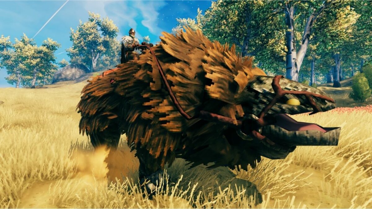 Get Ready to Ride Those Giant Furballs With Valheim’s New Lox Saddle!