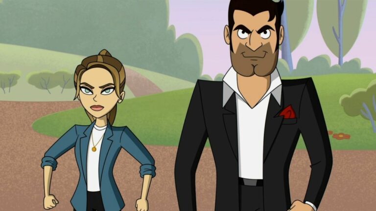 Here are First Stills of Animated Lucifer Going Yabba Dabba Doo! 