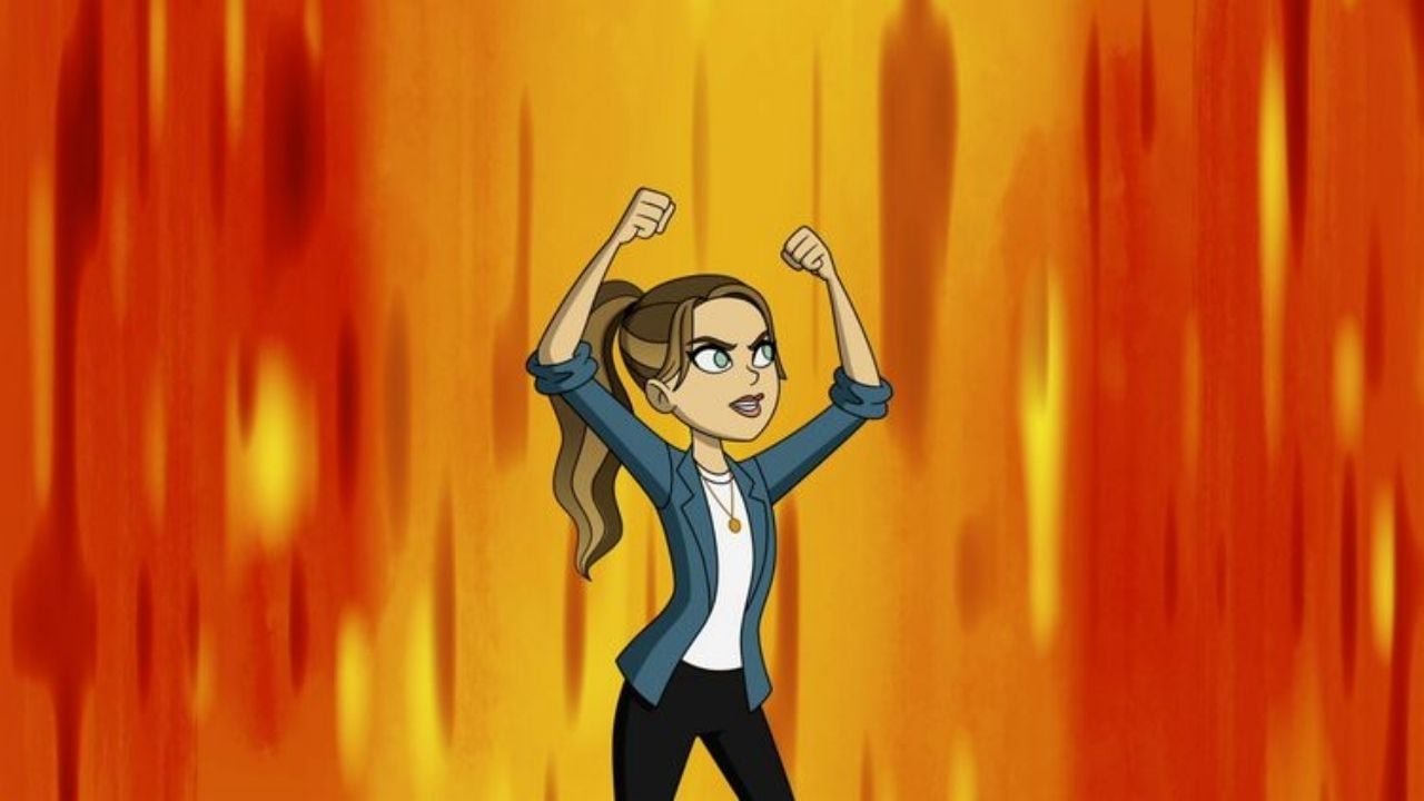 Here are First Stills of Animated Lucifer Going Yabba Dabba Doo! cover