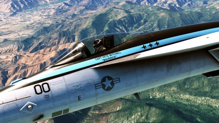 Flight Simulator: Top Gun Maverick DLC Delayed To Coincide with Movie