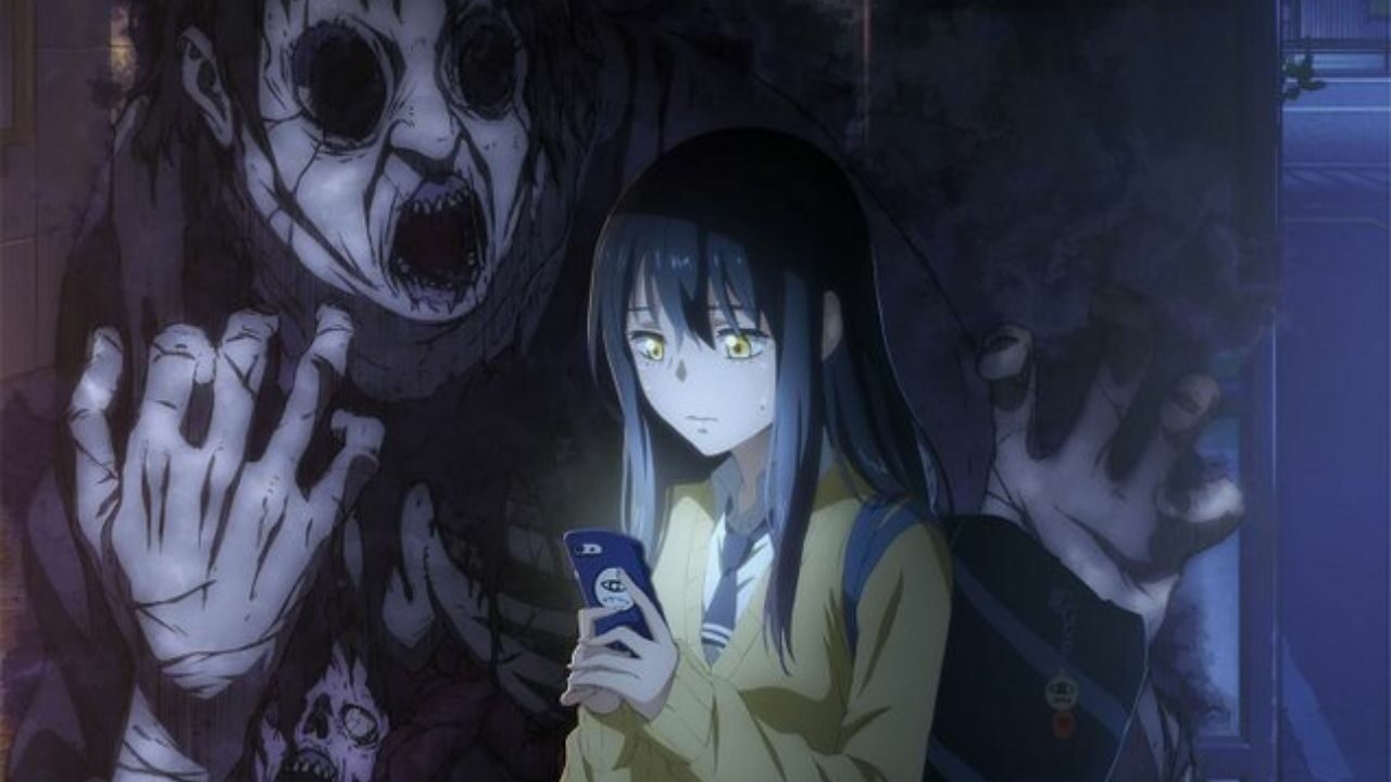 Funimation adiciona a comédia de terror Mieruko-chan à capa da programação do outono de 2021