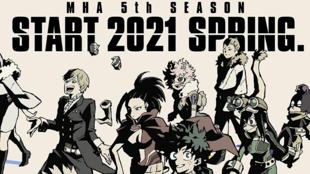 Shonen Jump confirma My Hero Academia 6ª temporada em produção